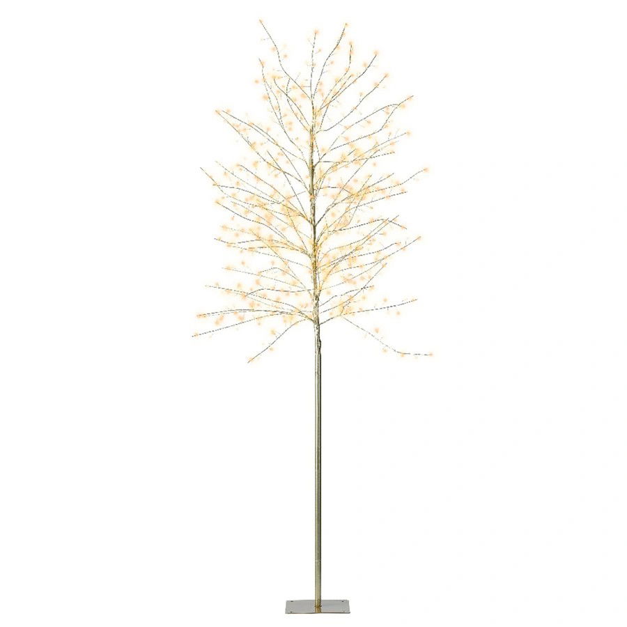 Lumineo Microled boom d70 h180 cm goud/warm wit/klassiek warm  - 