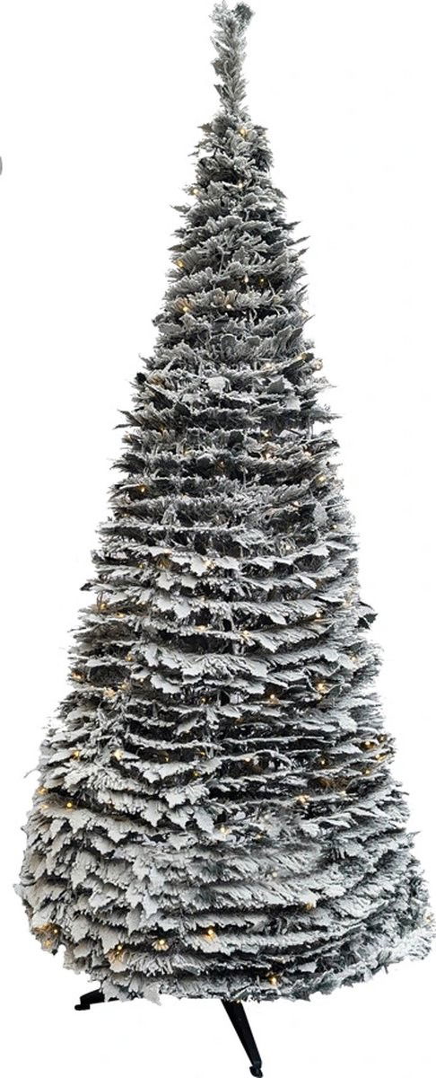 Fdl Snowtree Spiral 150x50 cm 200LED warm white K2033 Trafo kunstkerstboom  - 