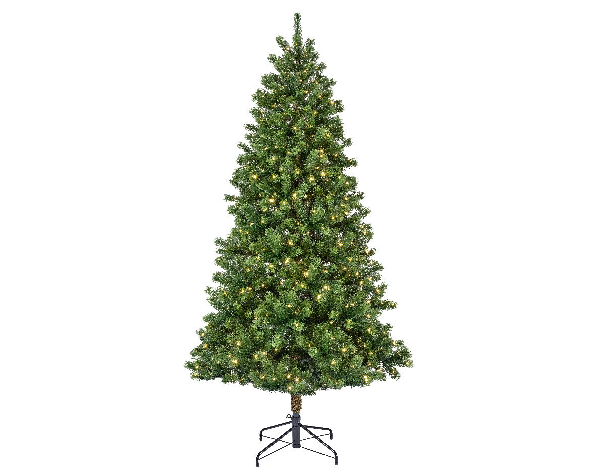 Everlands Kunstkerstboom Kenmore fir Micro LED indoor III H240 D132 cm  - 