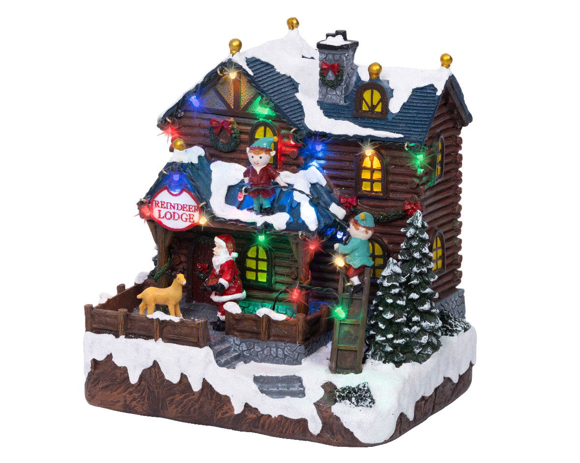 Lumineo Led scenery l15b19h21cm-19l multi  - 