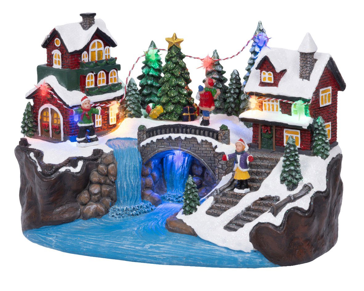 Lumineo Led scenery l15.5b26h18cm-9l multi  - 