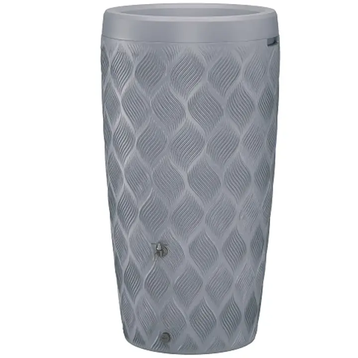 Meuwissen Agro 2in1 regenton delta 240l grijs