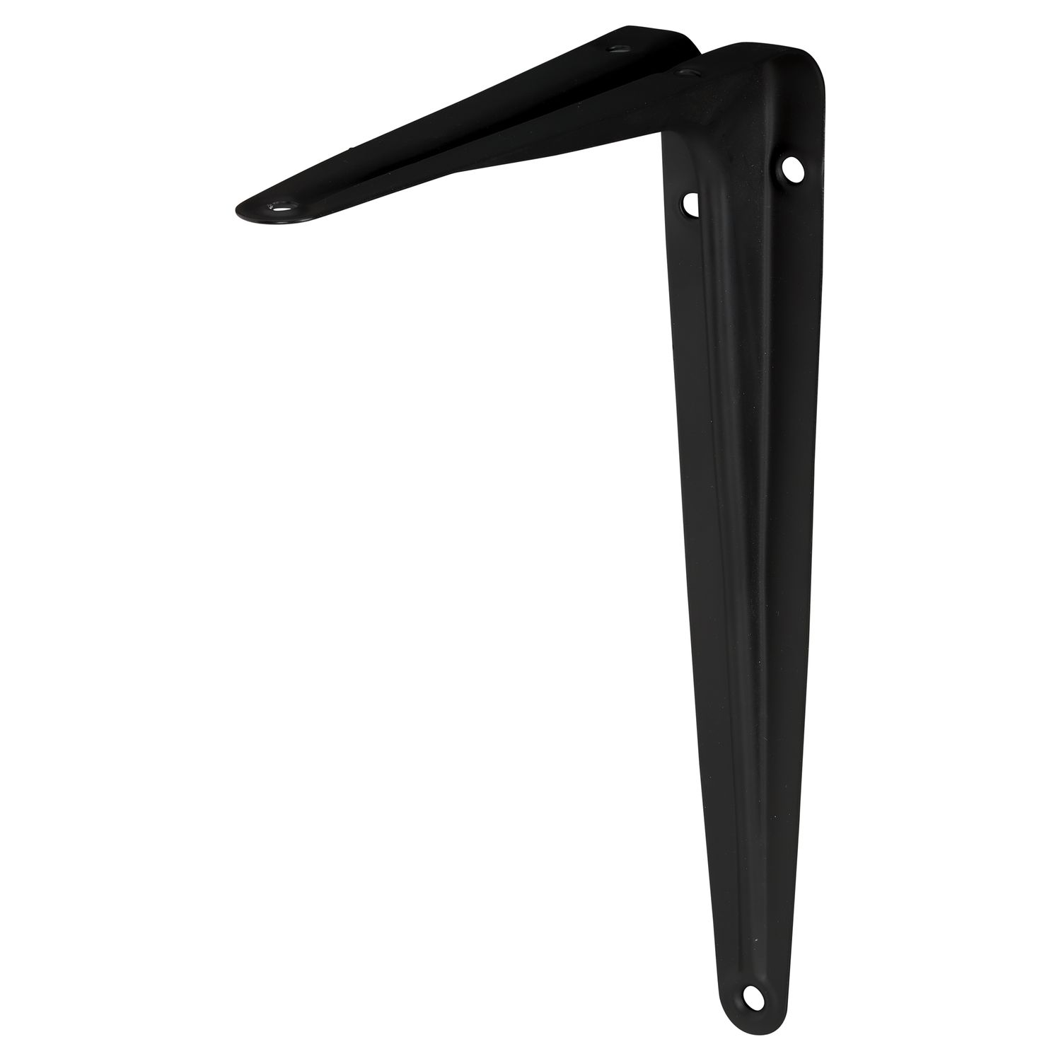 Praxis Plankdrager Model 6 Mat Zwart 15x12,5cm