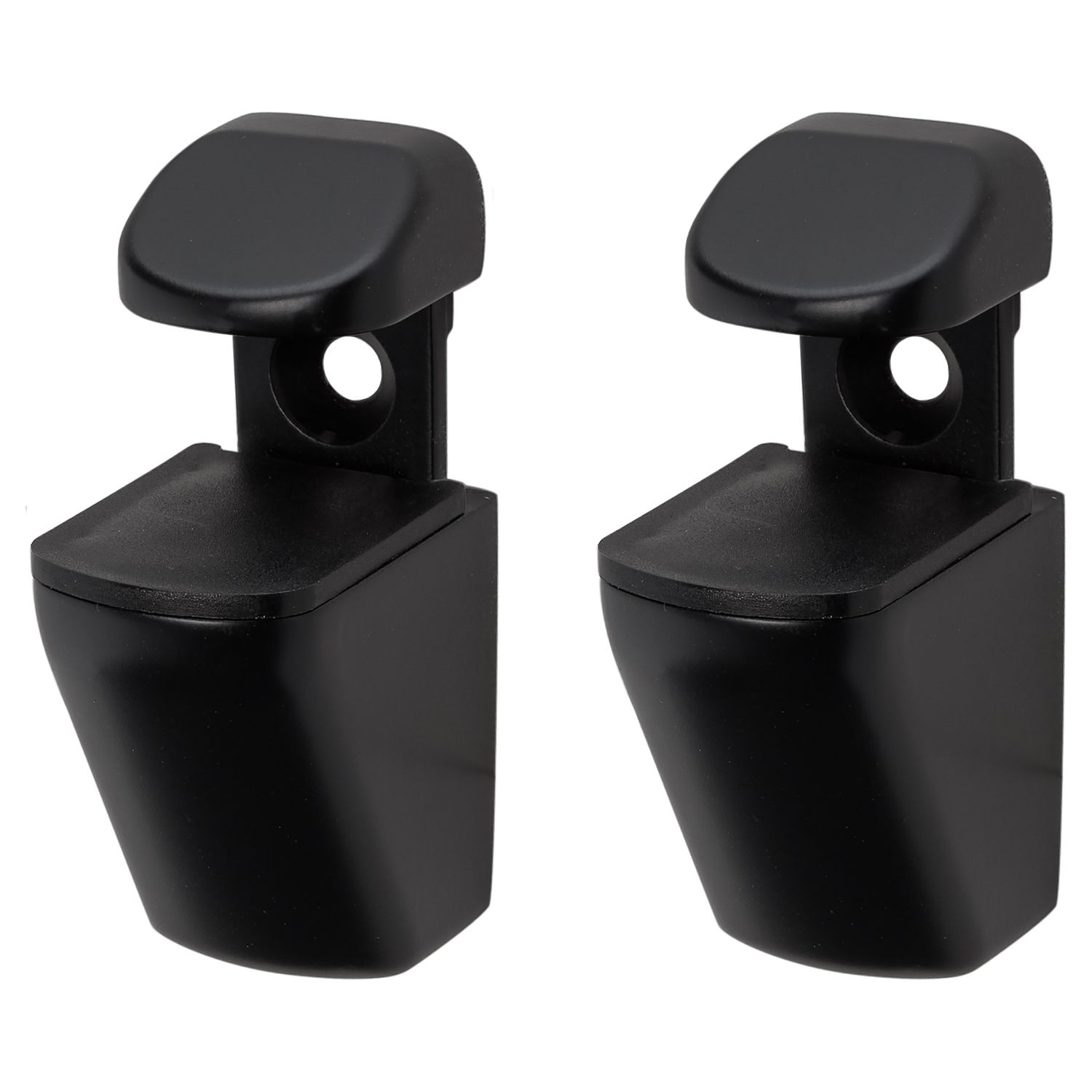 Duraline Plankdrager Clip Mini S/2 Mat Zwart 4pp