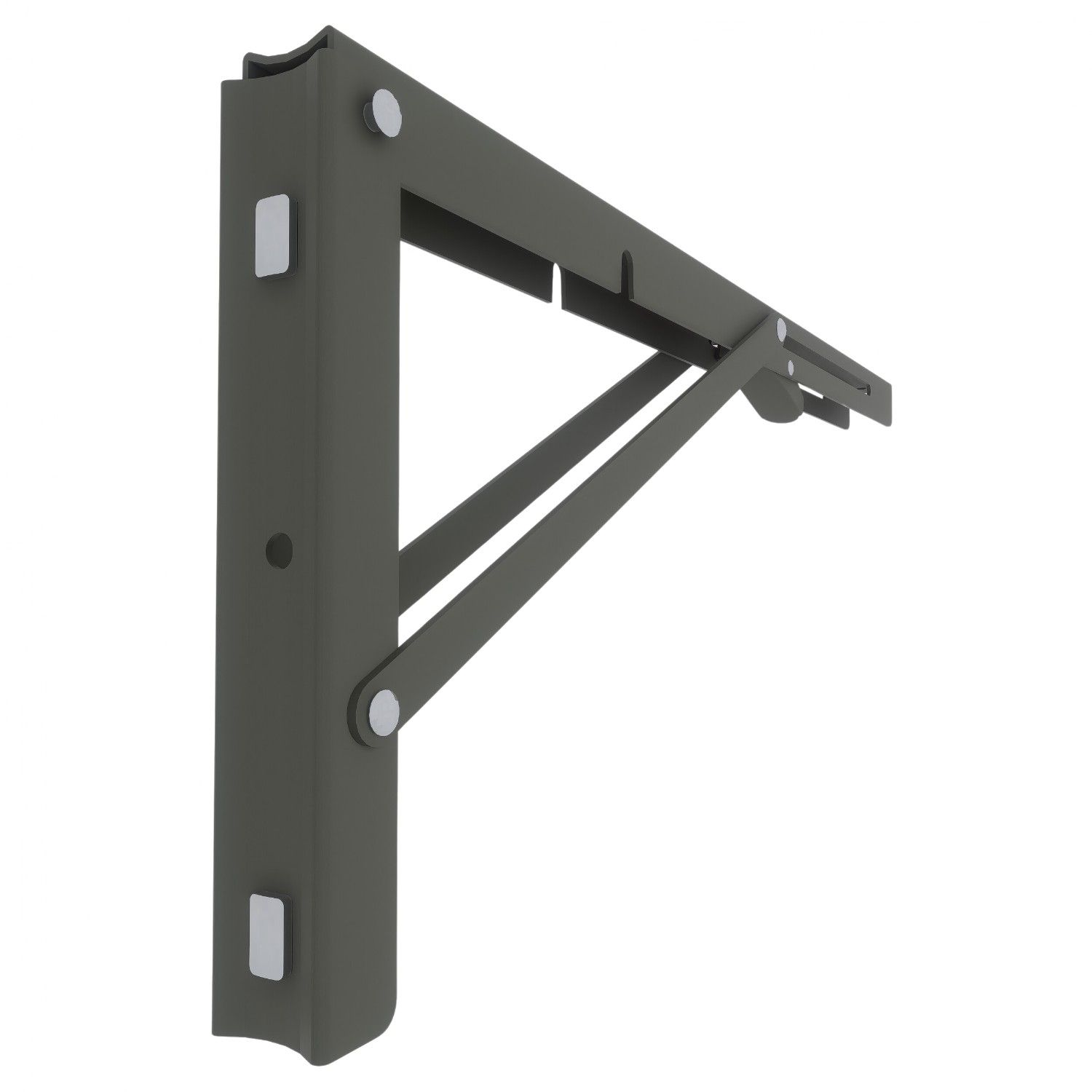 Royal Well opklapbare steun voor tuinkas - groengrijs