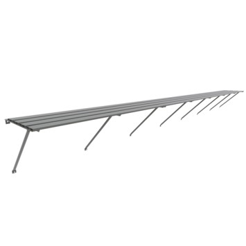 Royal Well kweektafel voor tuinkas Kate 5 - groengrijs