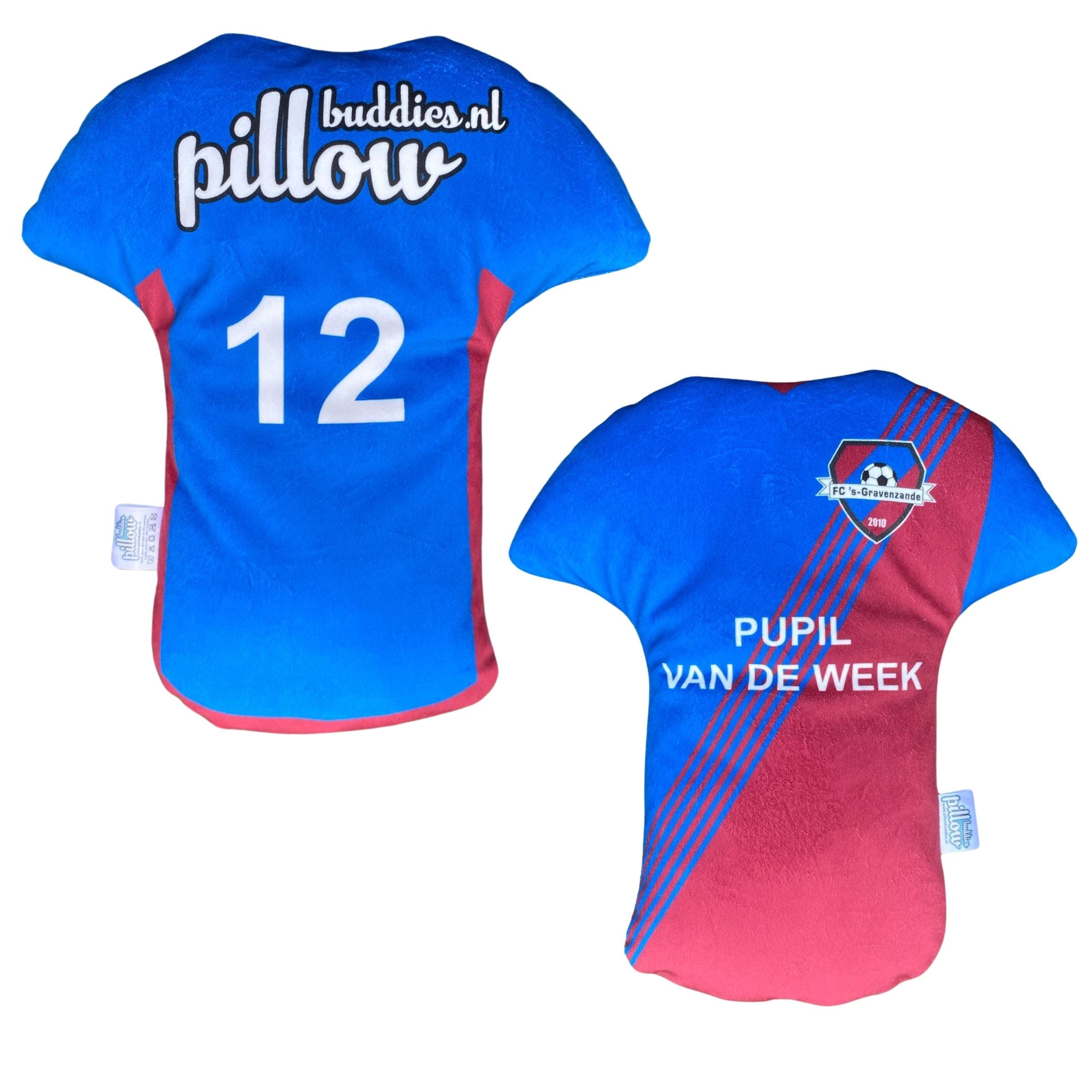 Pillowbuddies Sportclub Kussen - 20 cm - Pillow Buddies