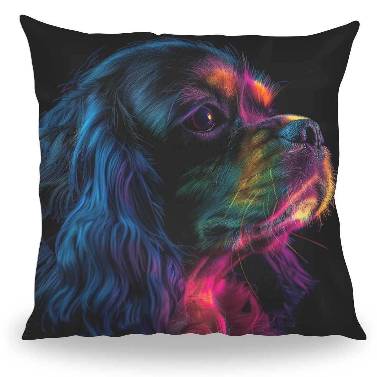Pillowbuddies Kussen - Huisdier Portret - Cavelier King Charles 1 Color - Pillow Buddies