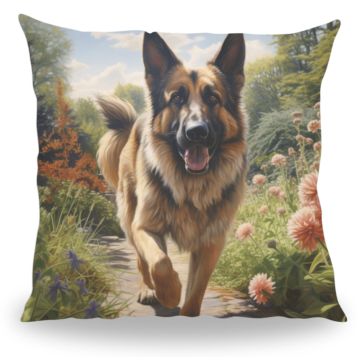 Pillowbuddies Kussen - Huisdier Portret - Duitse Herder 1 - Pillow Buddies