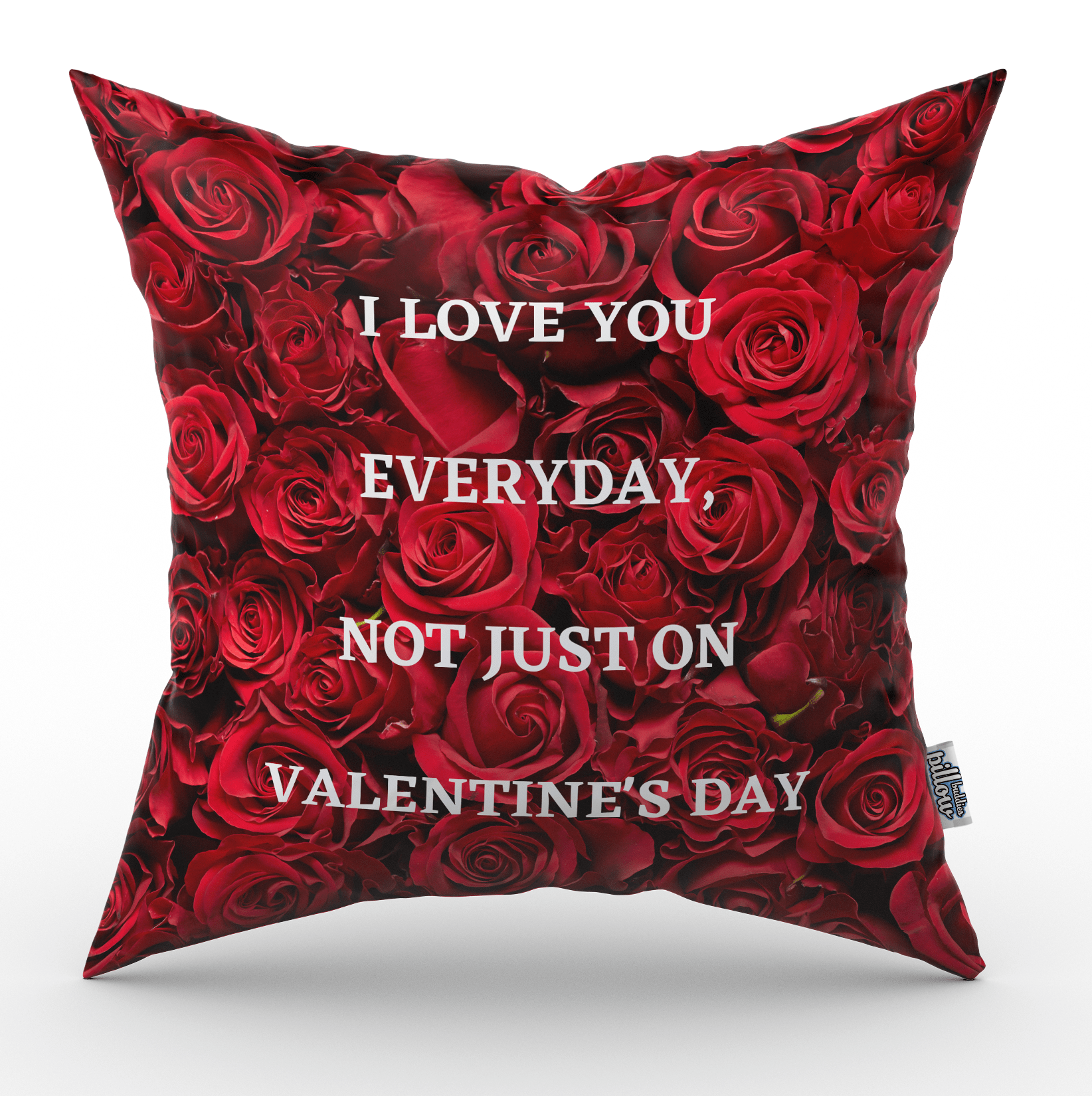 Pillowbuddies Valentijn kussen I love you everyday, not just on valentine's day - Pillow Buddies