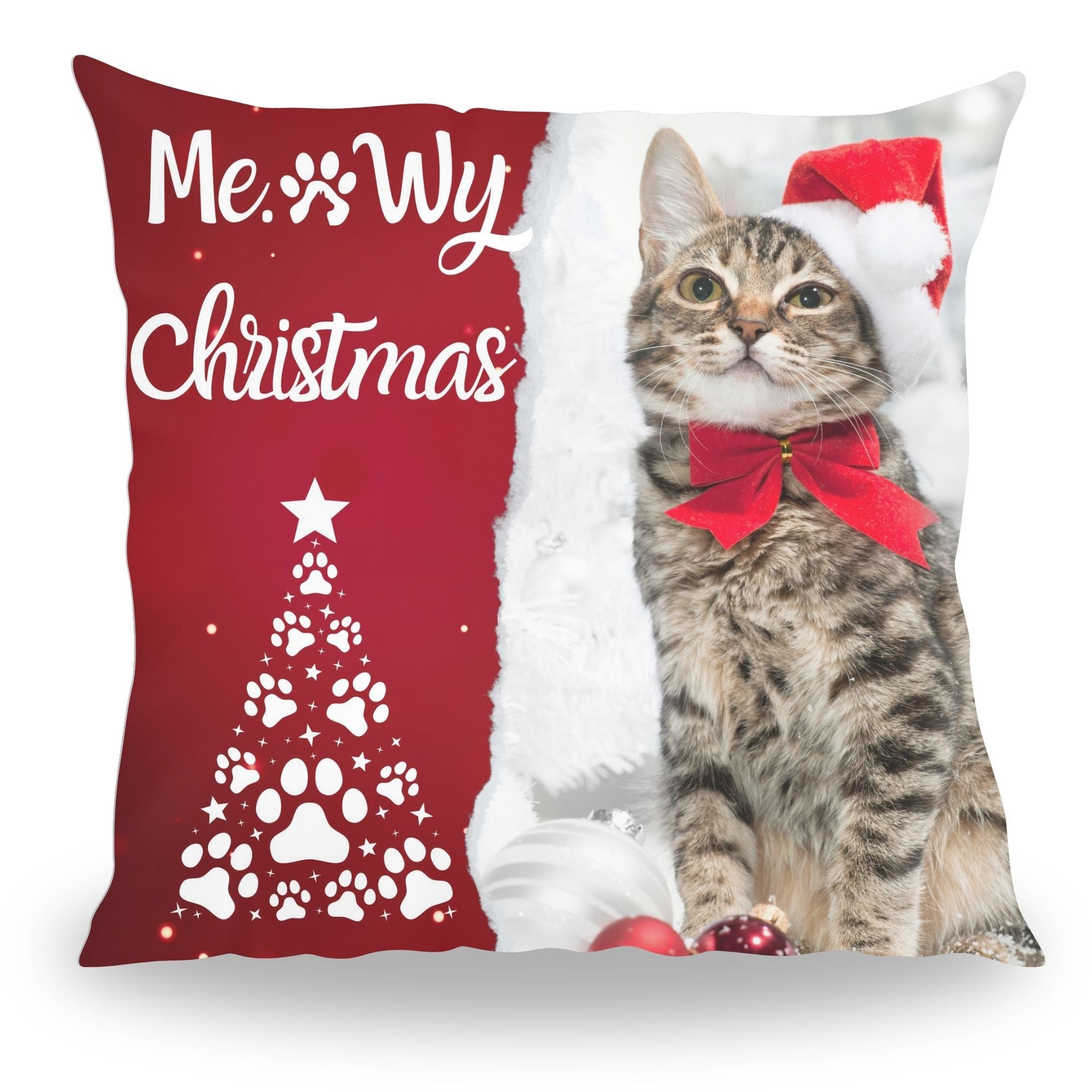 Pillowbuddies Meowy Christmas - Kussen - Pillow Buddies