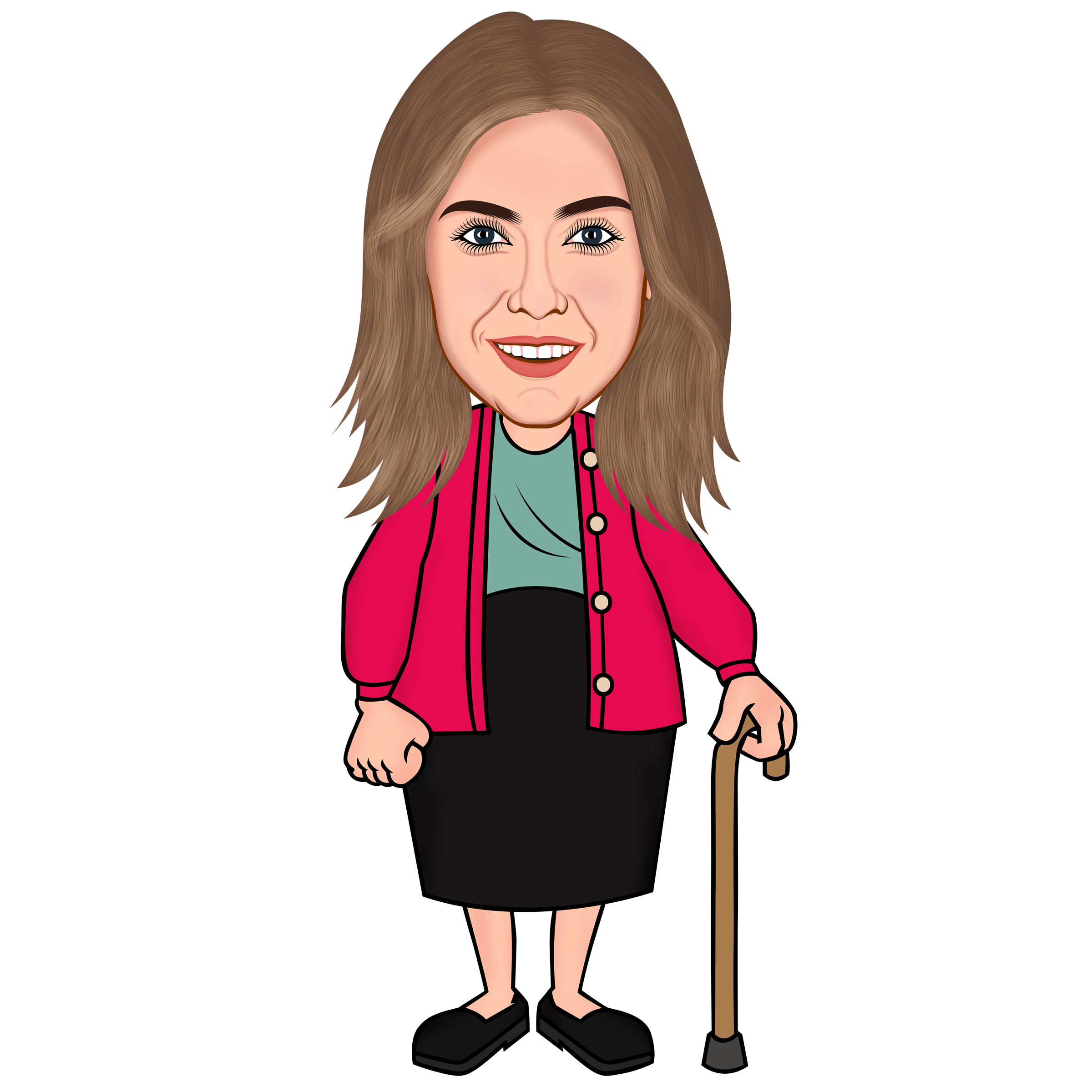 Pillowbuddies Cartoon Kussen - Sarah - Pillow Buddies