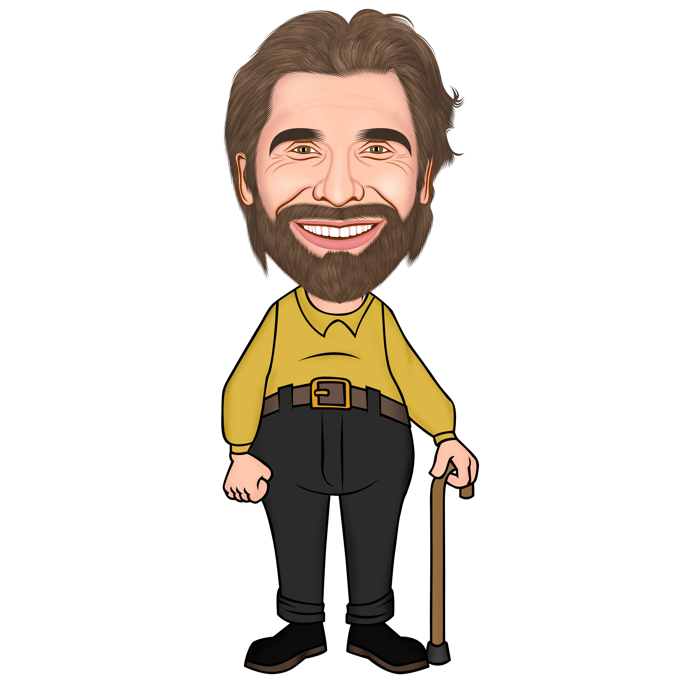 Pillowbuddies Cartoon Kussen - Abraham - Pillow Buddies