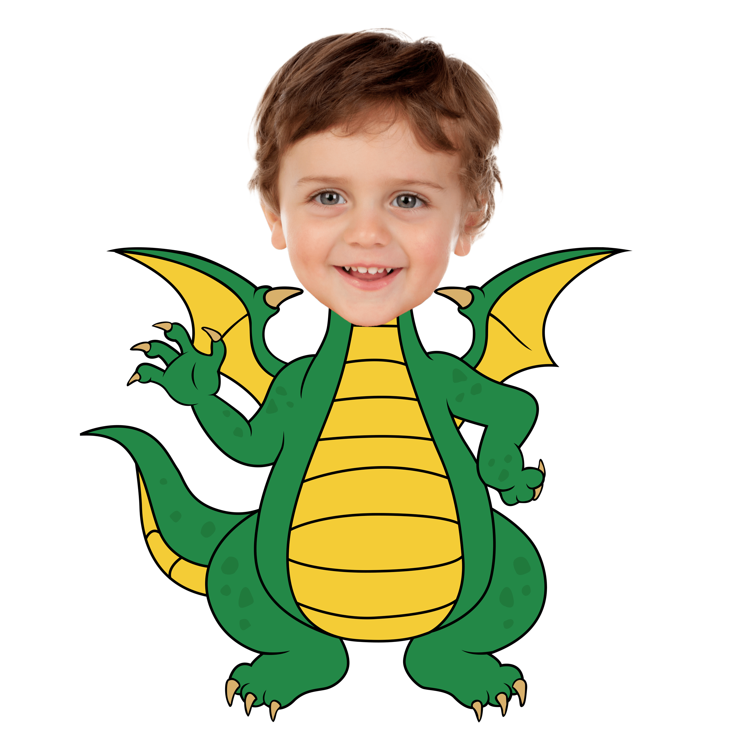 Pillowbuddies Cartoon Kussen - Draak - Pillow Buddies