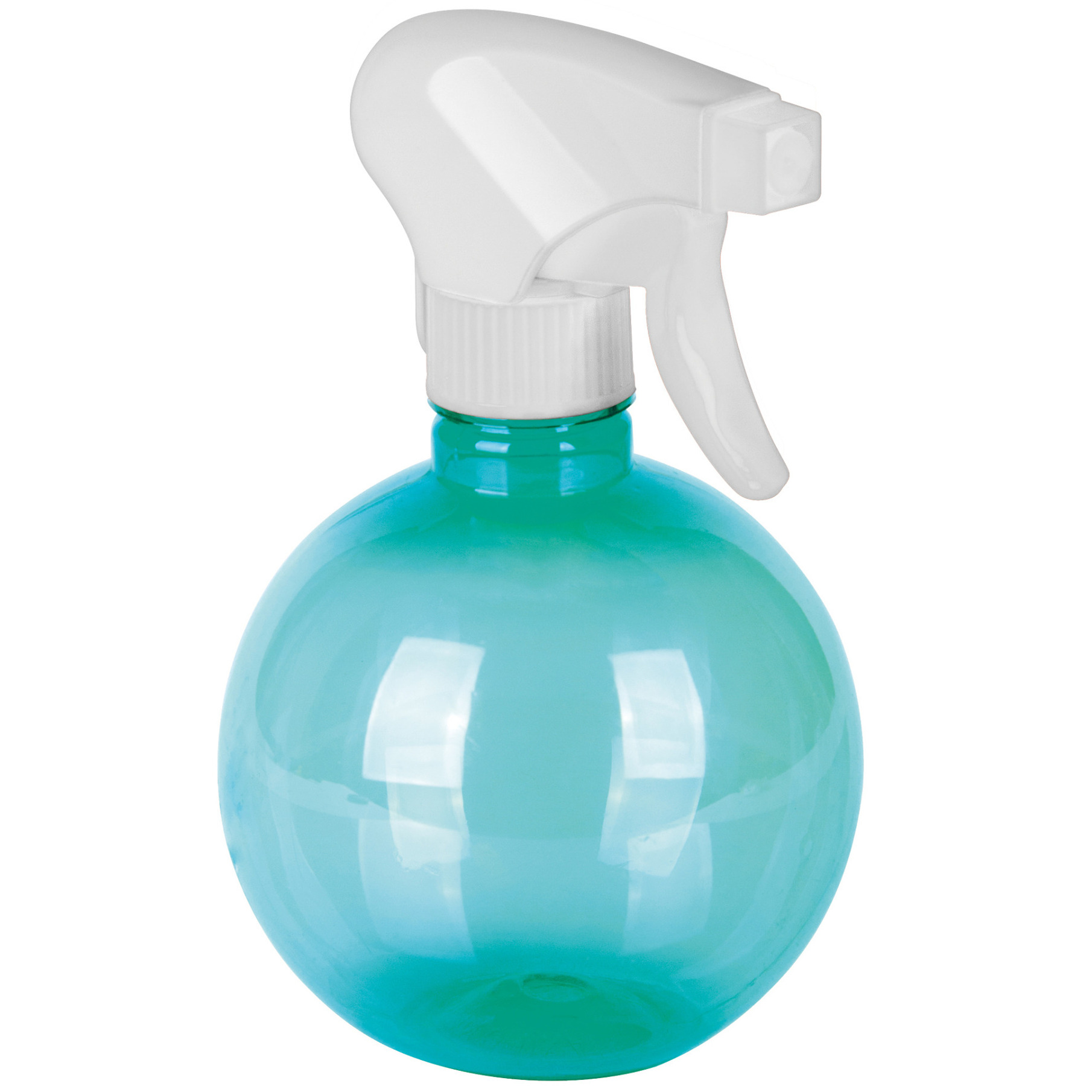 Juypal Hogar Juypal Plantenspuit/waterverstuiver- wit/turquoise - 400 ml - kunststof - sprayflacon -