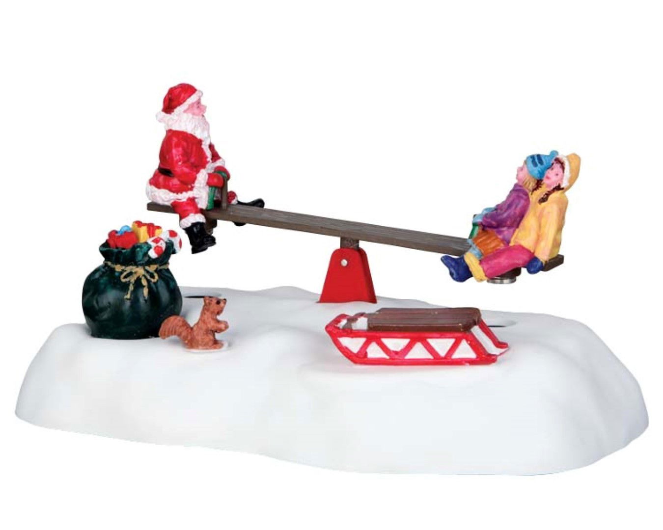 Lemax Kerstfiguur Santa seesaws b/o (4.5v)  - 