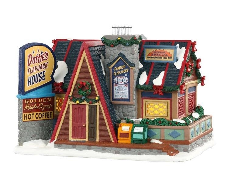 Lemax Dottie's flapjack house b/o LED kerstfiguur  - 