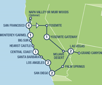 amerikaplus West Coast Insider Small Group (15 dagen) - Amerika - Zuidwesten - San Francisco