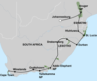 Afrikaplus.nl Het Beste van Zuid-Afrika (22 dagen) - Zuid-Afrika - Zuid-Afrika - Johannesburg