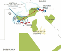 afrikaplus.nl Betaalbaar Botswana (10 dagen) - Zimbabwe - Victoria Falls