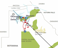 afrikaplus.nl Ker & Downey Botswana (9 dagen) - Botswana - Maun