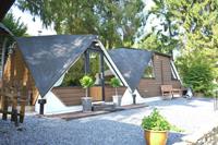 belvilla Ongebruikelijk hut in het bos, zeer comfortabel, mooie overdekt terras, rustig