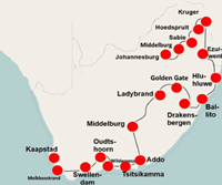 Afrikaplus.nl Zuid-Afrika per camper (25 dagen) - Zuidwaarts - Zuid-Afrika - Johannesburg
