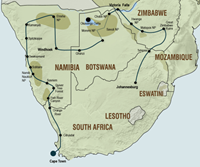 Afrikaplus.nl De grote vier landen reis (30 dagen) - Zuid-Afrika - Zuid-Afrika - Kaapstad