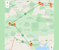 Afrikaplus.nl Desert & Delta Safari, Cape to Vic Falls (17 dagen) - Botswana - Maun