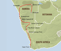 Afrikaplus.nl van Etosha tot de Kaap (17 dagen) - Namibië - Namibië - Windhoek