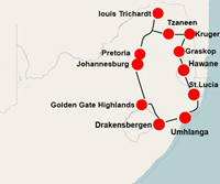 Afrikaplus.nl Discover the North (20 dagen) - Zuid-Afrika - Zuid-Afrika - Johannesburg