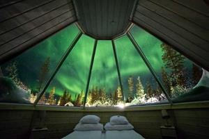 Overnachting in Northern Lights Village Levi - Aurora Cabin