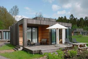 Heerlijkehuisjes.nl Heerlijke 6 persoons Lodge, met bubbelbad in de tuin, nabij Zeewolde in het Horsterwold - Nederland - Europa - Zeewolde