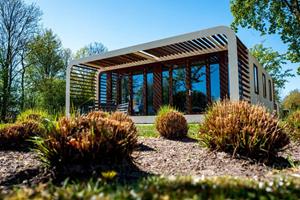 Heerlijkehuisjes.nl Luxe en modern vakantiehuis voor 4+2 personen op vakantiepark Bad Hoophuizen - Nederland - Europa - Hulshorst
