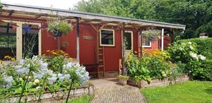 Heerlijkehuisjes.nl Vierpersoons chalet in het bos, op het drie provinciepunt Drenthe, Friesland en Overijssel - Nederland - Europa - De-Pol