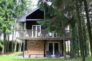 Heerlijkehuisjes.nl Prachtig 4 persoons vakantiehuis tussen de bomen met weids uitzicht in Erica, Drenthe - Nederland - Europa - Erica
