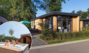 Heerlijkehuisjes.nl 5 persoons chalet met bubbelbad en sauna op Landgoed De Scheleberg op de Veluwe - Nederland - Europa - Lunteren