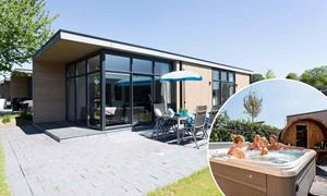 Heerlijkehuisjes.nl Vakantiehuis voor 5 personen met sauna en bubbelbad op een vakantiepark in Lunteren - Nederland - Europa - Lunteren
