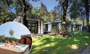 Heerlijkehuisjes.nl 4 persoons vakantiehuis met bubbelbad en sauna op Landgoed de Scheleberg in Lunteren - Nederland - Europa - Lunteren