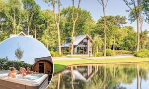Heerlijkehuisjes.nl Modern ingerichte villa voor 8 personen met sauna en bubbelbad op een vakantiepark - Nederland - Europa - Lunteren