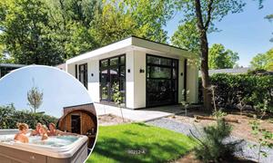 Heerlijkehuisjes.nl Luxe vakantiehuis voor 4 personen met Wellness op Recreatiepark Beekbergen, op de Veluwe - Nederland - Europa - Beekbergen