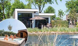Heerlijkehuisjes.nl Luxe chalet met bubbelbad en sauna voor 6 personen op Résidence de Leuvert in Cromvoirt. - Nederland - Europa - Cromvoirt