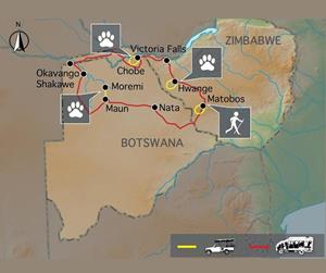 Afrikaplus.nl In de voetsporen van de Olifant (17 dagen) - Zimbabwe - Zimbabwe - Victoria Falls