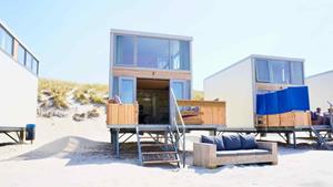 Heerlijkehuisjes.nl Uniek logeren op het strand in 5-persoons slaapstrandhuisje - Nederland - Europa - Domburg
