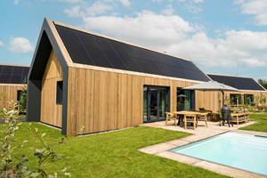 Heerlijkehuisjes.nl Luxe 4 pers. vakantiehuis met privé zwembad, sauna en huisautomatisering in Appelscha - Nederland - Europa - Appelscha