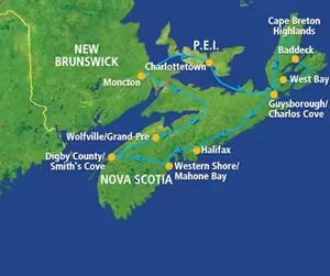 Canadaplus.nl Maritime Magic Treasures (15 dagen) - Canada - Atlantic Canada - Halifax