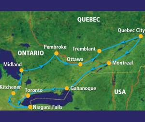 Canadaplus.nl Eastern Spirit (15 dagen) - Canada - Oost Canada - Toronto