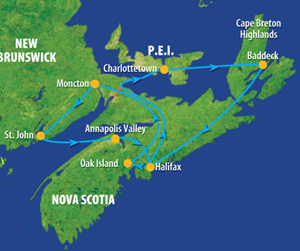 Canadaplus.nl Atlantic Maritimes (14 dagen) - Canada - Atlantic Canada - Halifax