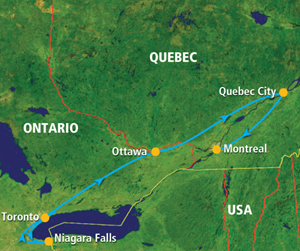Canadaplus.nl Mini Eastern Journey (8 dagen) - Canada - Oost Canada - Toronto