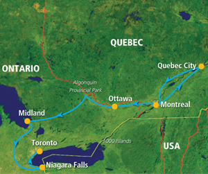 Canadaplus.nl Mini Eastern Explorer (10 dagen) - Canada - Oost Canada - Montréal
